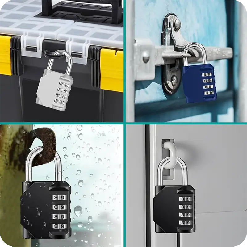 4 digit lock combination 003